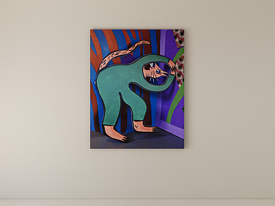 现代卡通艺术风挂画 装饰画 挂画