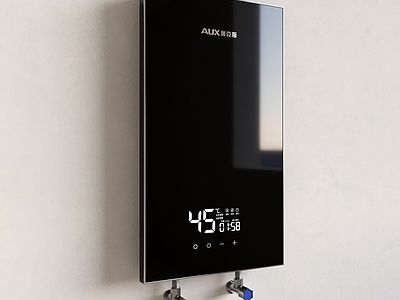 现代简约热水器 电器 即热式电热水器