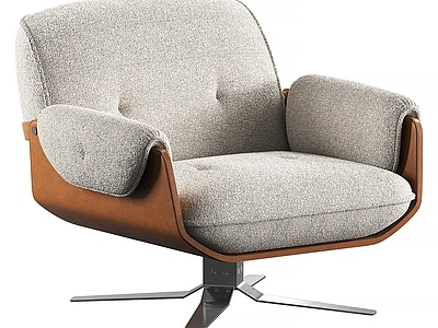 现代简约休闲椅 Minotti
