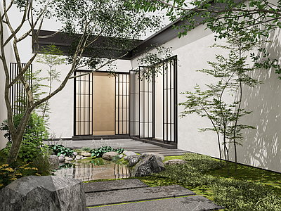 新中式乡村庭院