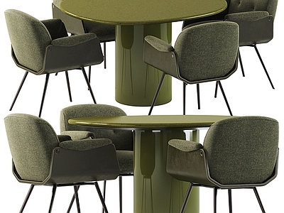 意式轻奢餐桌椅 Minotti