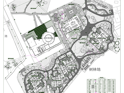 电气图 建筑泛光照明 施工图