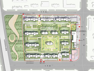 高层住宅 投标总平面图 抬板社区 四代住宅 全景舱产品 施工图