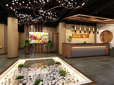 新中式火锅店 鱼火锅店 烤肉店 餐饮店 中餐厅
