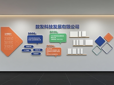 现代简约文化墙 现代企业文化墙 展示墙 标语 口号 宣传栏