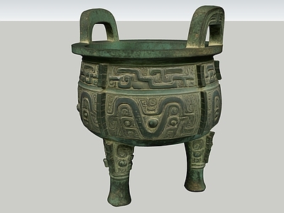 新中式摆件 鼎 青铜器 夏商周