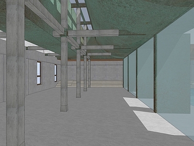 现代主义咖啡厅 轻餐咖啡 写字楼内店 室外露台建筑改造 空间规划