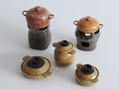 复古厨具 砂锅 煲汤锅