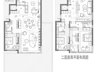 别墅 户型优化 别墅阁楼 施工图