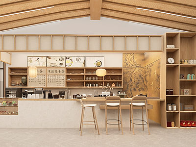 新中式茶叶店