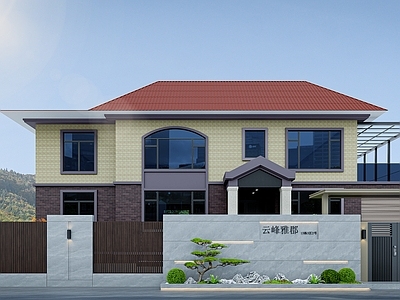 新中式庭院