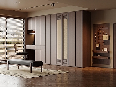 中古风衣帽间