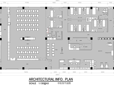 现代医院 血透理疗中心 康复护理医院 医院门诊 病房 施工图