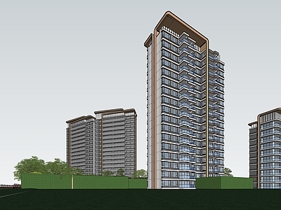 现代售楼处建筑 成都中铁金牛 高层豪宅 示范区 售楼部大门