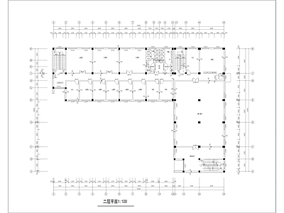 现代其他建筑 保障楼多层 全专业图纸 施工图