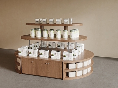原木风茶展厅