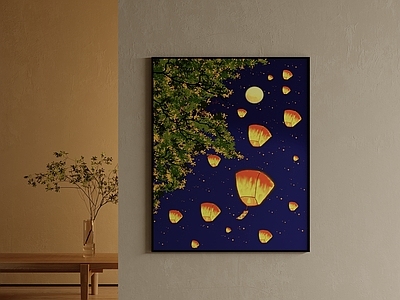 现代挂画