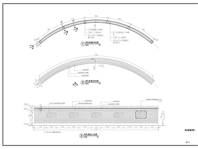 中式景墙图库 特色景墙 围墙 施工图