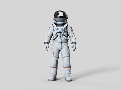 虚拟人物 宇航员 宇航服 太空人