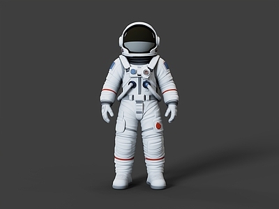 虚拟人物 宇航服 宇航员 太空服