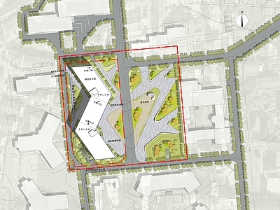 现代学校建筑 学校宿舍 研究生公寓 宿舍楼 施工图