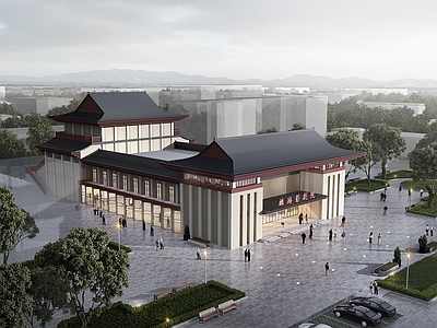 新中式剧院 中式剧院