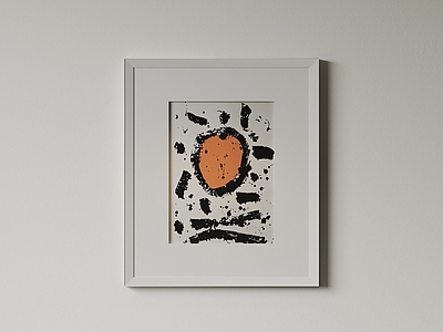 极简挂画 现代极简挂画 抽象装饰画 高端艺术挂画 侘寂中古风画 意式肌理油画