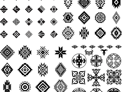 现代其他图库 线条 花纹 纹理 贴图 欧式 施工图