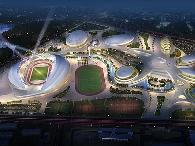 现代主义体育馆外观 体育馆 场馆