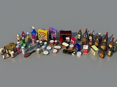 现代简约酒水食物 宠物食品