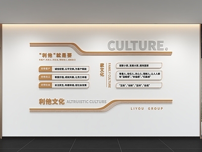 现代简约办公室 现代企业文化墙 展示墙 标语 口号 宣传栏