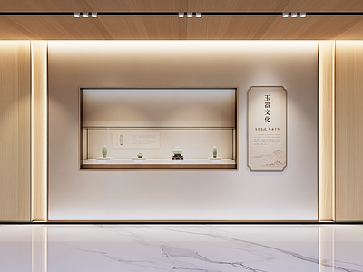 新中式博物馆展厅 文化展厅 非遗展厅
