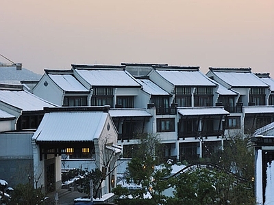 中式民宿建筑 民宿酒店 中式别墅 施工图