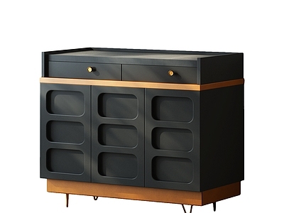 中古风鞋柜