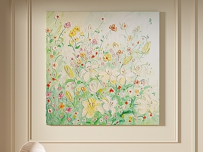 奶油风儿童挂画 现代奶油风挂画