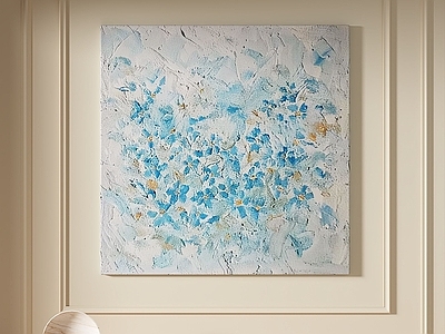 奶油风抽象挂画 现代奶油风挂画