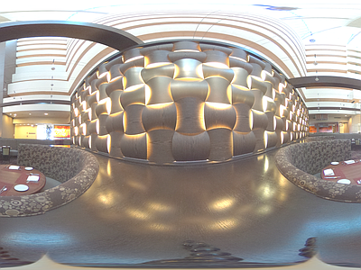 现代室内HDR