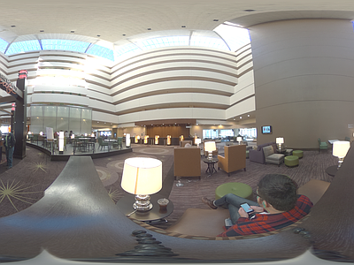 现代室内HDR