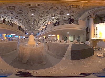 现代室内HDR