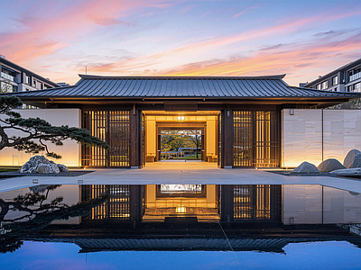 新中式小区HDR