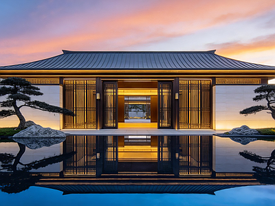 新中式小区HDR