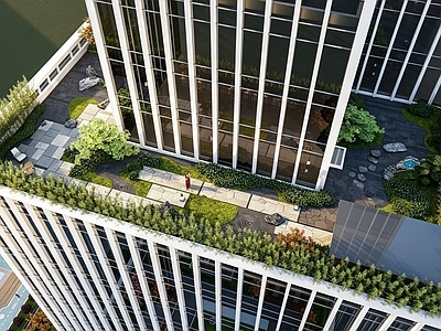 新中式屋顶花园