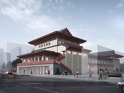 新中式剧院 中式影剧院