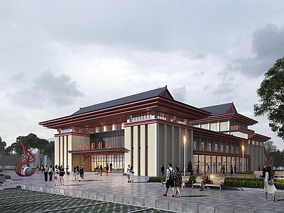 新中式剧院 中式影剧院