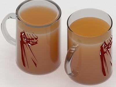 现代简约餐具 玻璃水杯