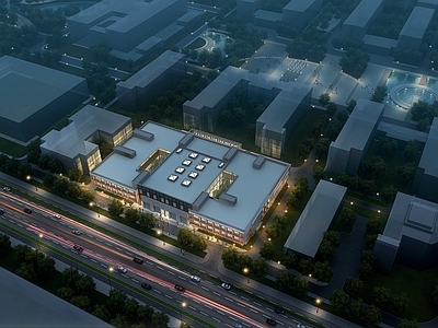 现代主义大学教学楼 大学 职校