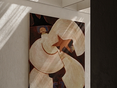 侘寂风挂画 美式挂画 法式挂画 卧室挂画 儿童房挂画 油画