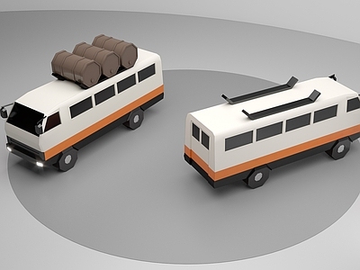 低多边形风格 Low   Poly 汽车 汽车 儿童房 儿童房玩具车 车模 玩具车