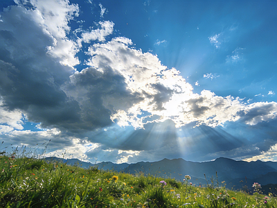 现代天空HDR