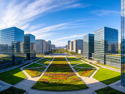 现代城市HDR